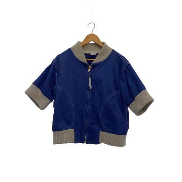 KOOKY ZOO◆トップス/1/コットン/BLU/j0052