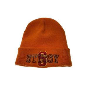 STUSSY◆ニットキャップ/--/アクリル/ORN/メンズ/1321229