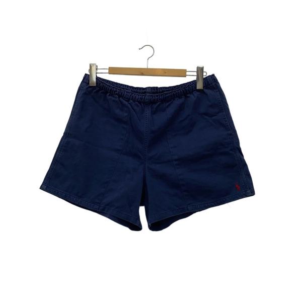 POLO RALPH LAUREN◆80s~90s/USA製/ショートパンツ/L/コットン/NVY