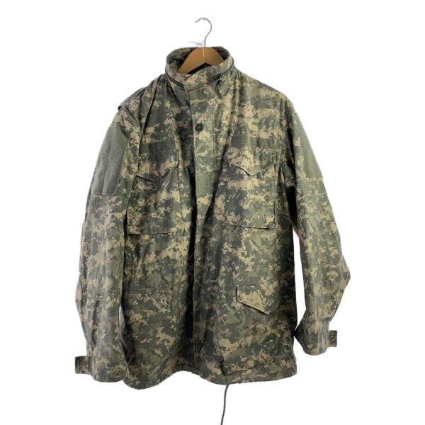 MILITARY◆COLD WEATHER FIELD COAT/M/コットン/GRY/デジカモ/8...