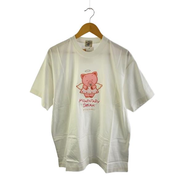 BEAR SMILE WEAR/豚/MOMENTARY/Tシャツ/--/コットン/WHT