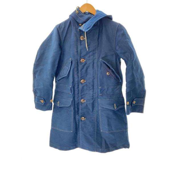Mr.FREEDOM◆MFSC INDIGO JUNGLE CLOTH M-17 PARKA/S/S...