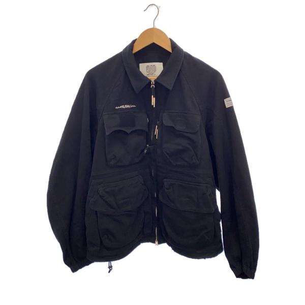 elephant TRIBAL fabrics◆ジャケット/FREE/コットン/BLK/E05-BL...