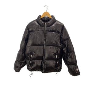 STUSSY◆ダウンジャケット/M/ナイロン/BLK/115713//? NULL ?