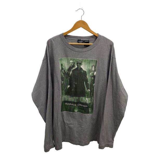 pro Edge/長袖Tシャツ/XL/コットン/GRY/pro Edge/ターミネーター/オバマ/y...