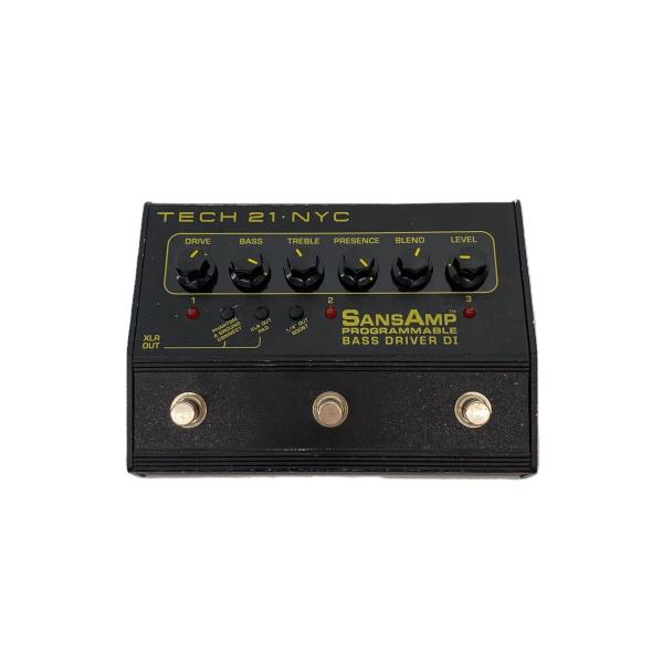 TECH21◆エフェクター SANSAMP BASS DRIVER DI (ノブ×6)
