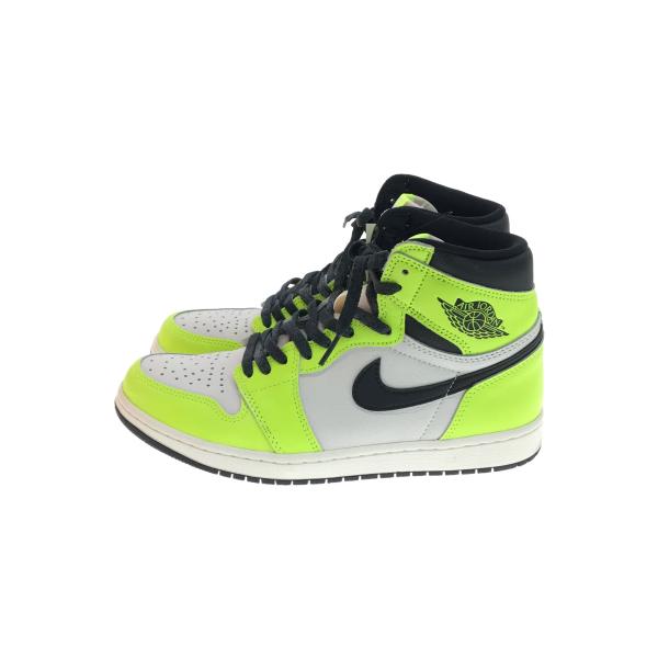 NIKE◆555088-702/AIR JORDAN 1 RETRO HIGH OG VOLT/27...