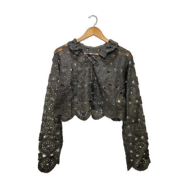 AMERI◆カーディガン(薄手)/FREE/アクリル/GRY/022420483050