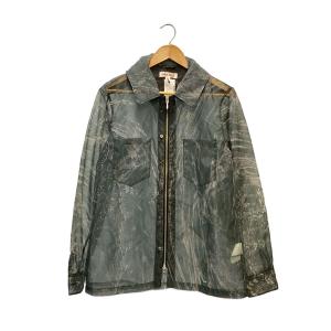 MASU◆長袖シャツ/44/ナイロン/GRN/MVFW-SH0422