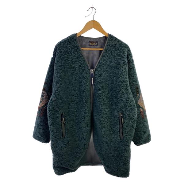 niko and...◆×PENDLETON/フリースジャケット/L/ポリエステル/GRN/NKB2...