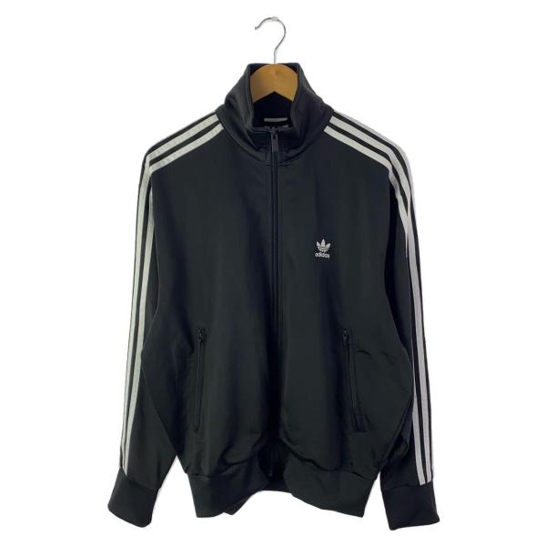 adidas◆Firebird Tracktop/ジャージ/XL/ポリエステル/BLK/IJ7058