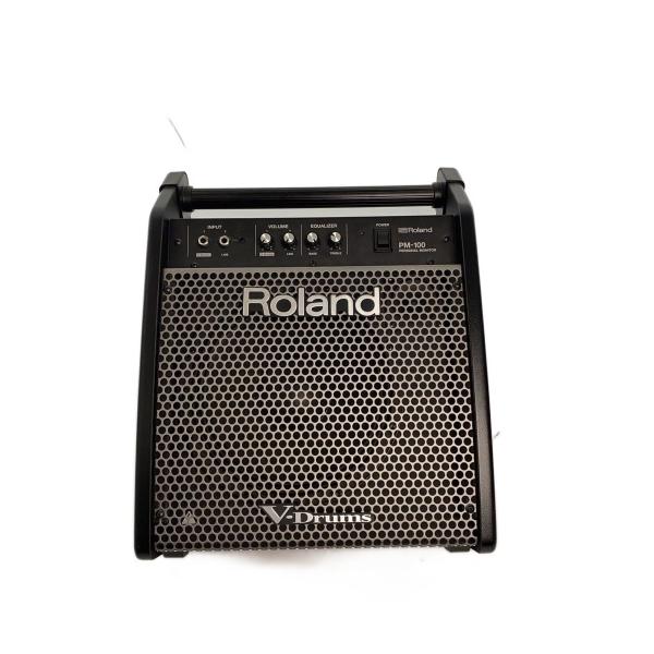 ROLAND◆電子ドラム用アンプ/PM-100//