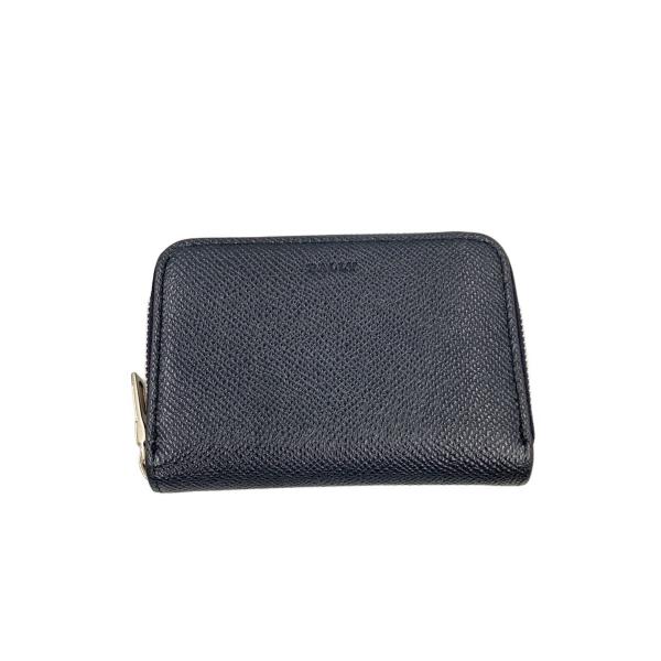 BALLY◆財布/レザー/BLK/レディース