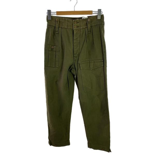 Nigel Cabourn◆BRITSH ARMY PANT/カーゴパンツ/30/コットン/GRN/...