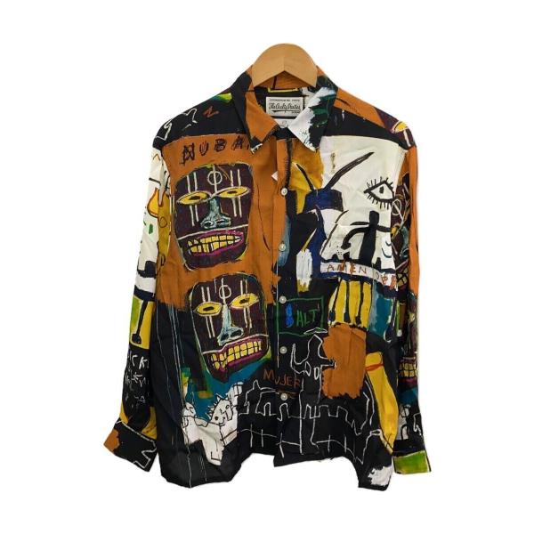 WACKO MARIA◆22AW/JEAN-MICHEL BASQUIAT/HAWAIIAN SHI...