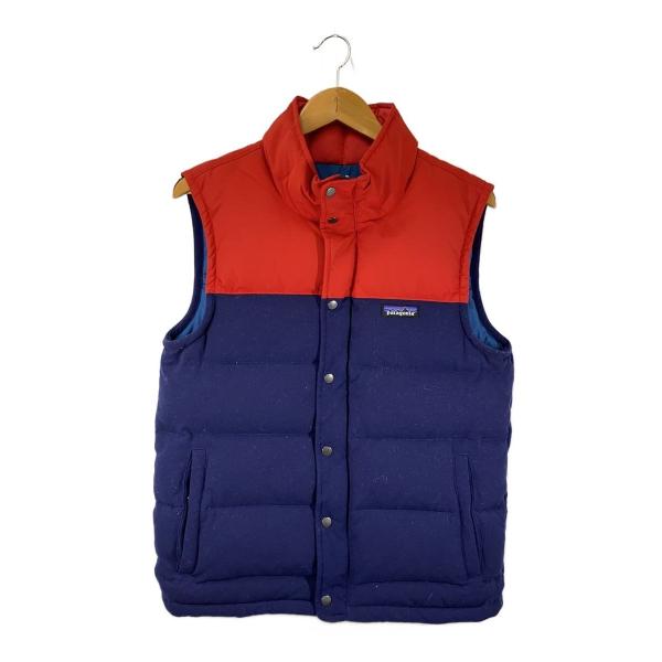patagonia◆BIVY DOWN VEST/S/ナイロン/RED/27586