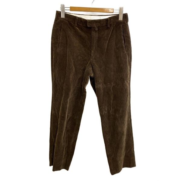 Paul Smith COLLECTION◆コーデュロイパンツ/82/BRW/PC-JS-55350
