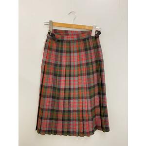 guy curtis/キルトスカート/--/ウール/マルチカラー/チェック/イングランド製