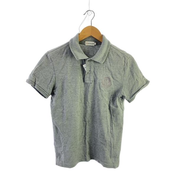 MONCLER◆ポロシャツ/S/コットン/GRY/101-092-83277-50