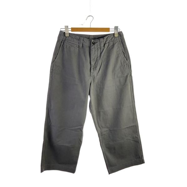 MAISON et VOYAGE◆ボトム/48/コットン/GRY/無地/24-04-51-04003...