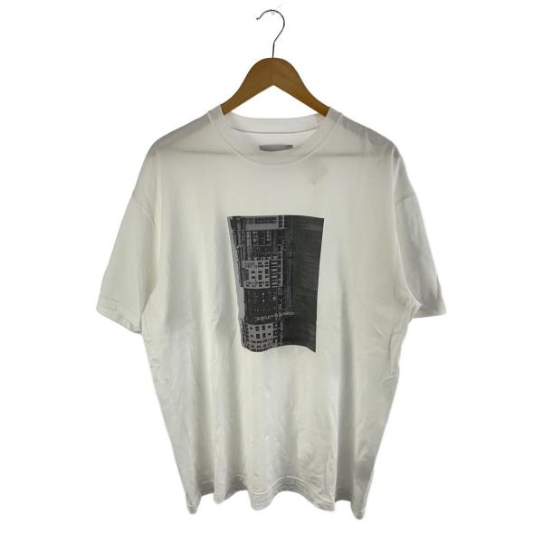 stein◆Oversized Print Tee SUBTLETY/Tシャツ/M/WHT/プリント...