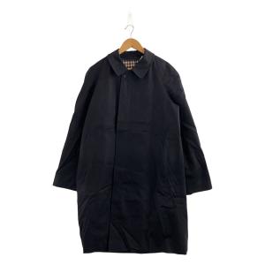 Aquascutum◆255/N6800/日本製/ROVER/ステンカラーコート/40/コットン/NVY/2205551701-39//