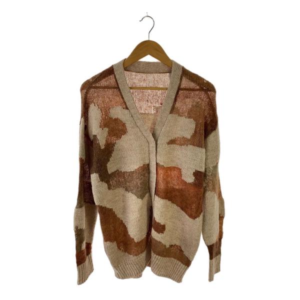 AMERI◆カーディガン(厚手)/FREE/アクリル/BEG/02120161120