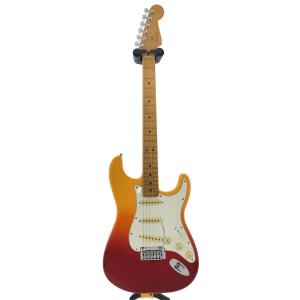 Fender Mexico◆PLAYER PLUS STRAT/2022年製/エレキギター/ストラトキャスター/SSS/イエロー/レッド｜ssol-shopping