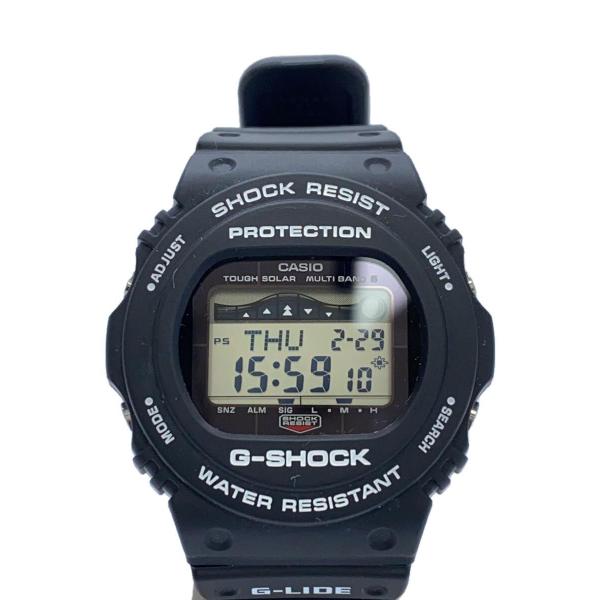 CASIO◆ソーラー腕時計/G-SHOCK/デジタル/ブラック/GWX-5700CS-1JF/G-L...