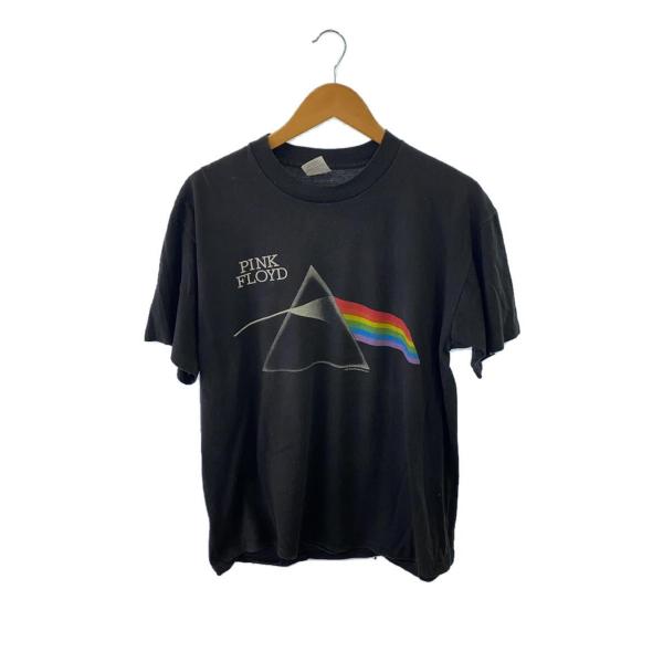 Pink Floyd/1987コピーライト/Tシャツ/XL/ブラック/ピンクフロイド/狂気/80s