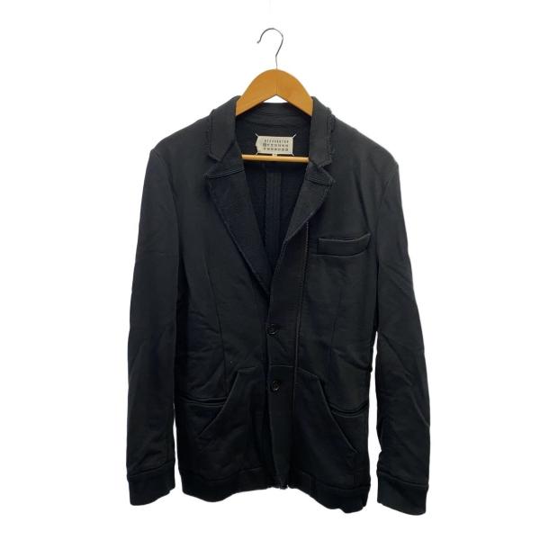 Maison Margiela◆14AW/スウェットテーラードジャケット/44/コットン/ブラック/...
