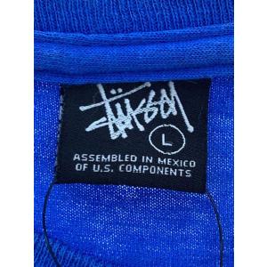 STUSSY◆長袖Tシャツ/L/コットン/BL...の詳細画像2