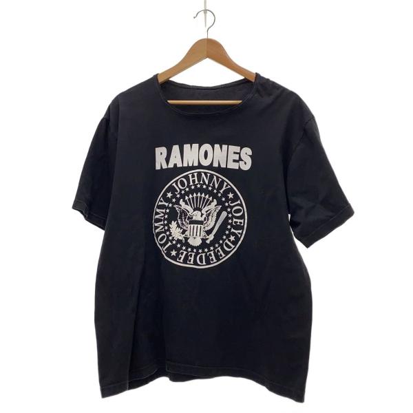 Tシャツ/--/--/BLK/プリント/RAMONES/00s