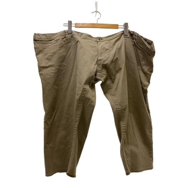 ANREALAGE◆2010AW/ボトム/0/コットン/BEG/無地/wideshortslimlo...
