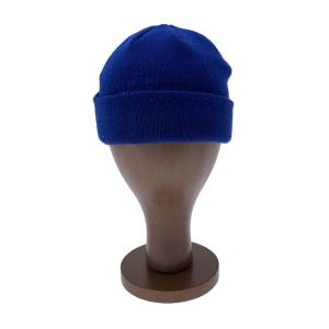 STUSSY◆ニットキャップ/--/アクリル/NVY/無地/メンズ
