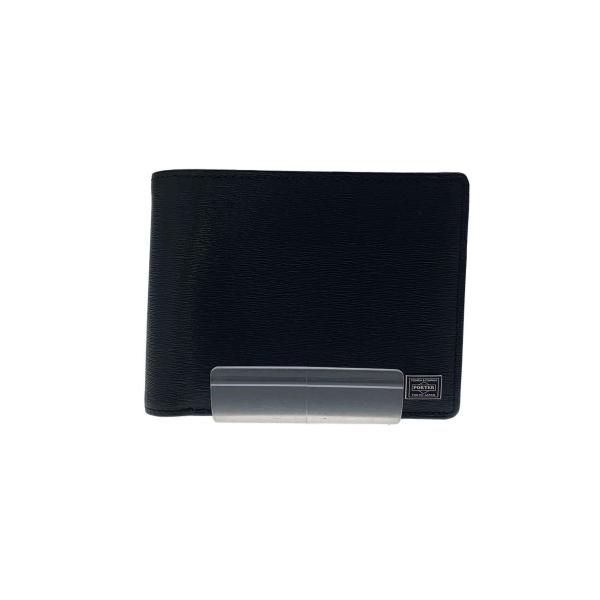 PORTER◆2つ折り財布/--/BLK/メンズ/052-02203