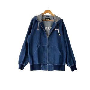 STUSSY◆デニムジップパーカー/XL/デニム...の商品画像