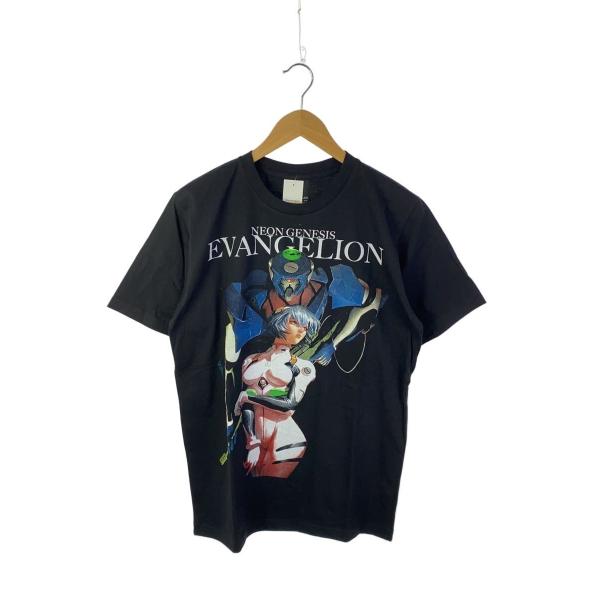 KRAFTBKK/Tシャツ/L/コットン/BLK/プリント/エヴァンゲリオン/綾波レイ/零号機
