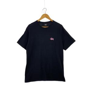 STUSSY◆Tシャツ/M/コットン/BLK