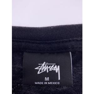 STUSSY◆Tシャツ/M/コットン/BLKの詳細画像2