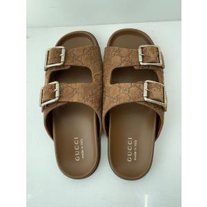 GUCCI◆サンダル/UK8/BRW/8402...の詳細画像2