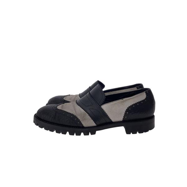 COMME des GARCONS HOMME PLUS◆使用感有/ドレスシューズ/28cm/BLK...