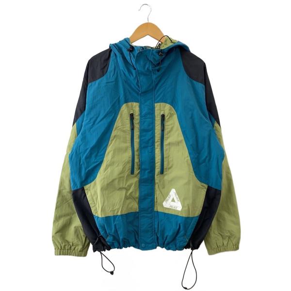 PALACE◆POWDER JACKET/ナイロンジャケット/XL/ナイロン/BLU//