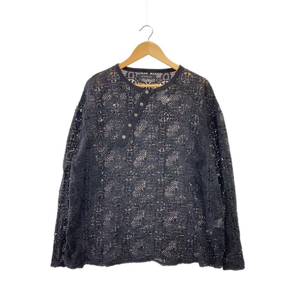 NOT CONVENTIONAL◆トップス/FREE/コットン/BLK/N23-028-BLK//