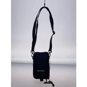 BALENCIAGA◆explorer/エクスプローラー クロスボディポーチ バッグ/ショルダーバッグ/NVY/593329