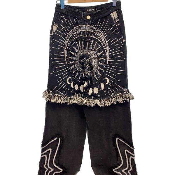 GUAPI/OBSIDIAN BLACK METEOR CONVERTIBLE PANT/30/ポリ...