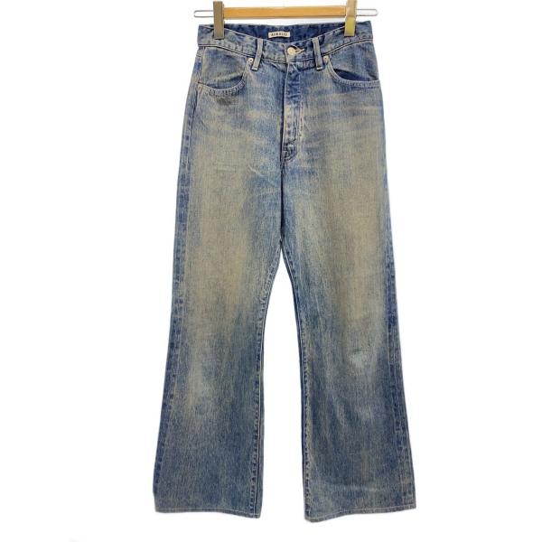 AURALEE◆2023AW SELVEDGE FADED LIGHT DENIM PANTS/1/...