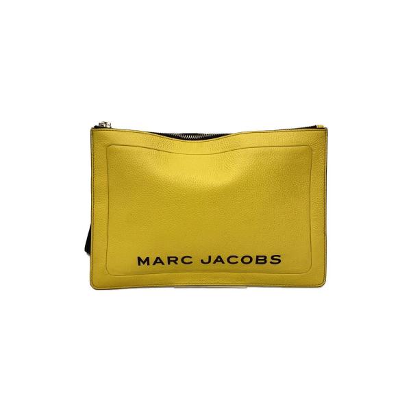 MARC JACOBS◆セカンドバッグ/レザー/YLW/M0015429