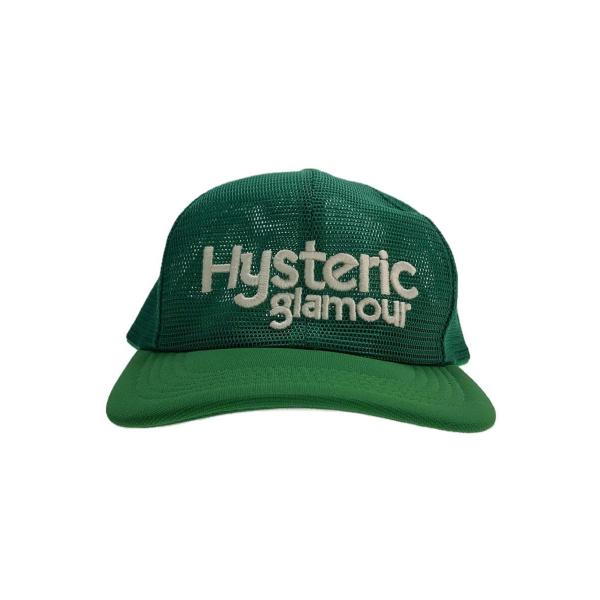 HYSTERIC GLAMOUR◆メッシュキャップ/FREE/ナイロン/GRN/メンズ/02222Q...