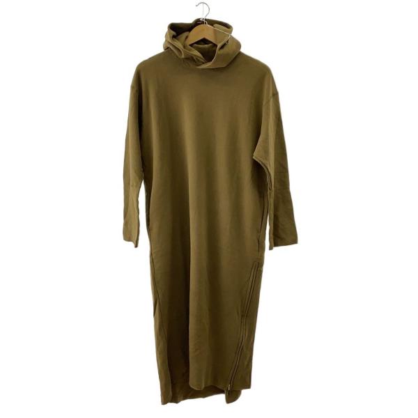 Americana◆フード付スウェット長袖ワンピース/--/コットン/BRW